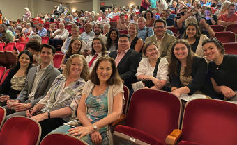 Photo of Attendees Sitting in the Bushnell Performing Arts Center