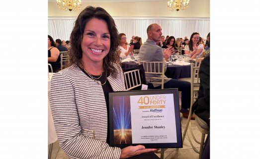 Jen Shanley Recognized as a 2025 “40 Under Forty” Awardee teaser