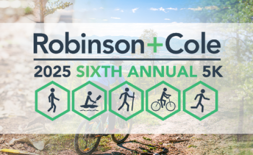<p><strong>2025&nbsp;</strong><strong>Virtual 5K</strong></p>

<p>Robinson+Cole held our fifth annual Virtual 5K in October,&nbsp;hosted by the Women's and Wellbeing Committees. The event encourages participants to spend time walking or running with colleagues, families and friends.</p>
